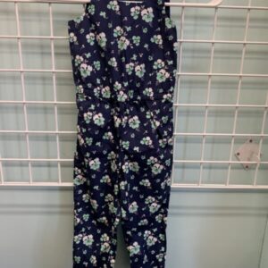 Size 4 - Blue/Green Floral Romper