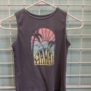 Size 10/12 - Grey Hawaii Tank Top