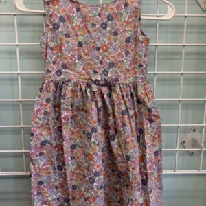 Size 6x - White/Pastel Daisy Floral Dress
