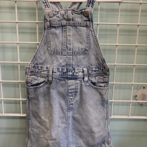 Size 8 - Blue Jean Bib Overall Dress