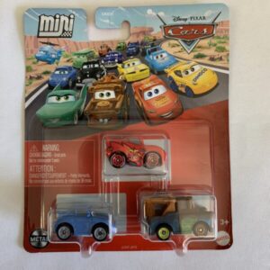 Toy: Disney Cars Mini Racers - McQueen, Sally & Mater (New)