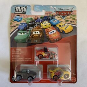 Toy: Disney Cars Mini Racers - McQueen, Sterline & Rusteze Cruz Ramirez (New)