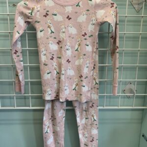 Size 8 - Pink/White Bunny Hanna PJ Set
