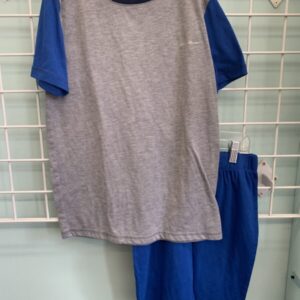 Size 10/12 - Blue/Grey Eddie Bauer PJ Set