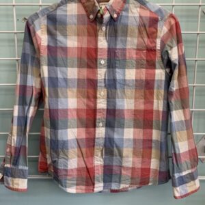 Size 12 - Blue/Pink Plaid Shirt