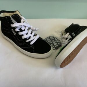 Shoes - Size 03 Youth, Black Vans High Top (New)