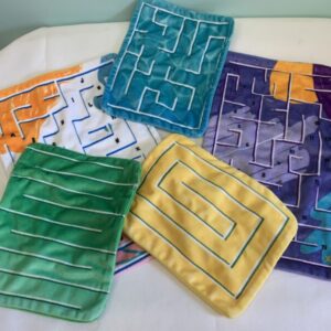 Game: Fabric Marble Maze - Set of 5