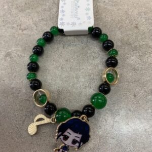 Toy - K Pop Demon Hunter: Beaded Charm Bracelet - Green Zoey (New)