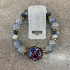 Toy - K Pop Demon Hunter: Beaded Charm Bracelet - Blue Huntrix (New)