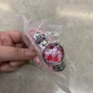 Toy - K Pop Demon Hunter: Braided Charm Bracelet - Pink Huntrix (New)