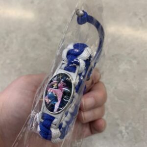 Toy - K Pop Demon Hunter: Paracord Charm Bracelet - Blue/White Zoey (New)