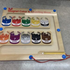 Puzzle: Magnet Color & Counting Maze