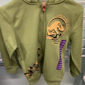 Size 10 - Green Jurassic Park Sweatshirt (New)