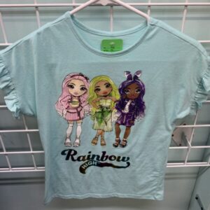 Size 10/12 - Blue Rainbow High Shirt