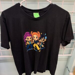 Size 14 - Black K-Pop Shirt