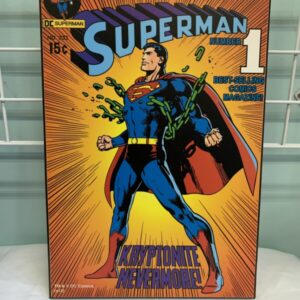 Gear: Superman Comic Wooden Wall Art