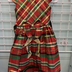 Size 7 - Red/Green Plaid Dress