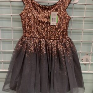 Size 7 - Pink/Grey Zunie Dress (New)