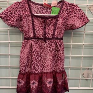 Size 7/8 - Pink Cheetah Shirt