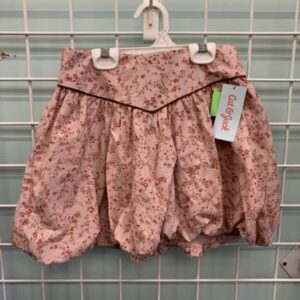 Size 8 - Pink Floral Bubble Skirt (New)