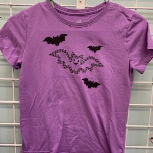 Size 10/12 - Purple Bat Shirt