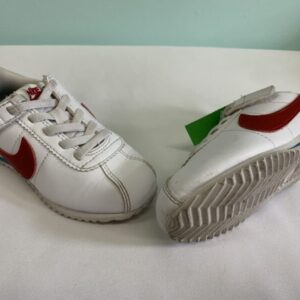 Shoes - Size 08 Toddler, White/Red Nike