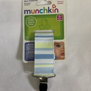 Gear: Munchkin Pacifier Clip - Blue/Yellow (New)