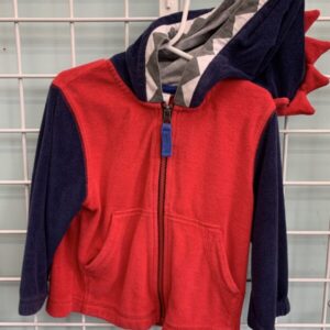 Size 18/24 Month - Red/Blue Terry Cloth Hanna Sweatshirt