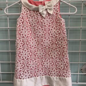 Size 5 - Pink/White Lace Gymboree Dress