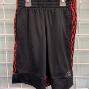Size 8/10 - Black/Red Adidas Short