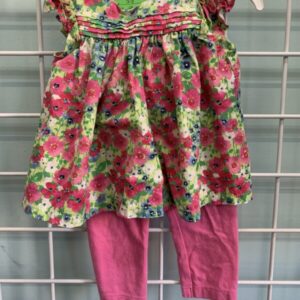 Size 03/06 Month - Pink Floral Set
