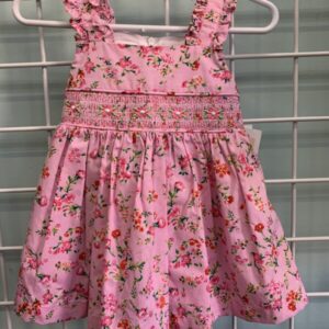 Size 03/06 Month - Pink Floral Dress (New)