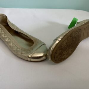 Shoes - Size 01.5 Youth, Gold American Eagle Slip On