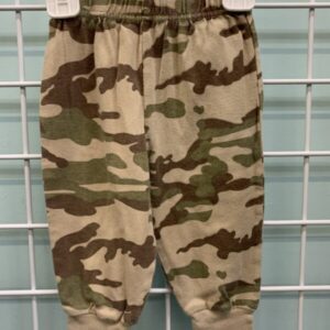 Size 06/09 Month - Brown/Green Camouflage Pant