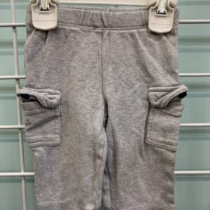 Size 06 Month - Grey Cargo Pant