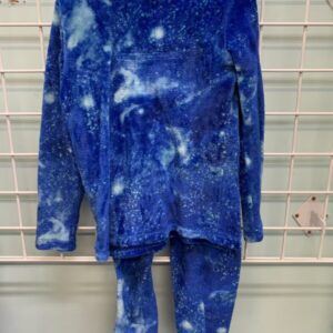 Size 8 - Blue Lands End Fuzzy PJ Set