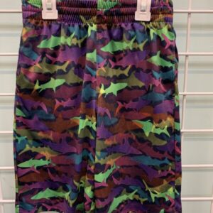 Size 8 - Blue/Purple/Green Shark Lands End Short