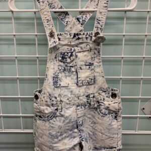 Size 10 - Blue Jean Daisy Squeeze Short Bib Overall