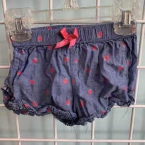 Size 09 Month - Blue Strawberry Short
