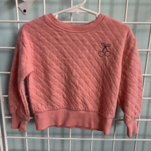 Size 3T - Pink Cherry Sweatshirt