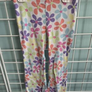 Size 4T - White Daisy Legging
