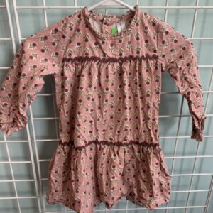 Size 5T - Pink Floral Dress