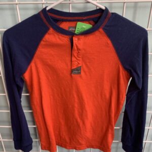 Size 7/8 - Blue/Orange Shirt