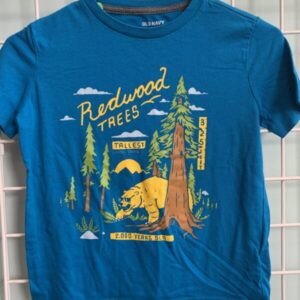 Size 8 - Blue Redwood Trees Shirt
