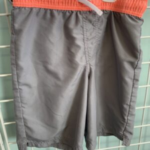 Size 8/10 - Grey/Pink Swim Trunk