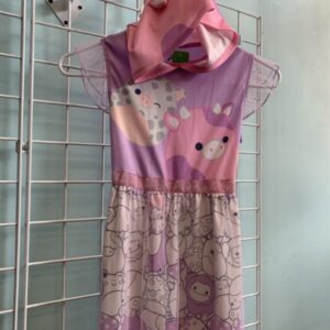 Size 10 - Purple/Pink Squashmallow PJ Gown