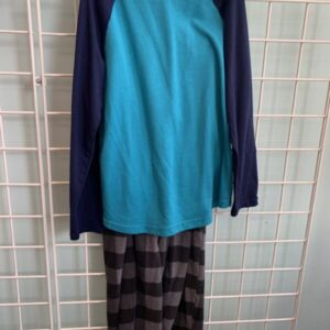 Size 10/12 - Grey/Blue PJ Set