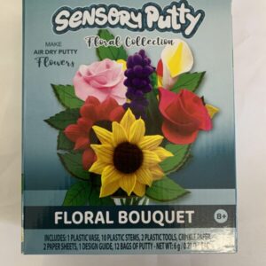 Toy: Sensory Putty Floral Collection, Floral Bouquet (New)