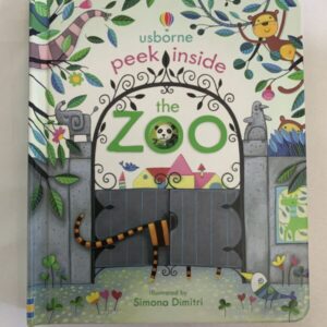 Board Book - Usborne, Peek Inside...the Zoo