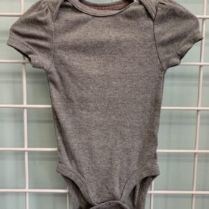 Size 06/09 Month - Grey Onesie